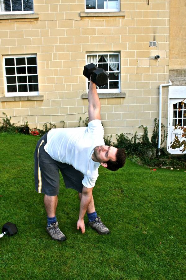 best press, matt palfrey, matthew palfrey, dumbbell windmill, dumbbells