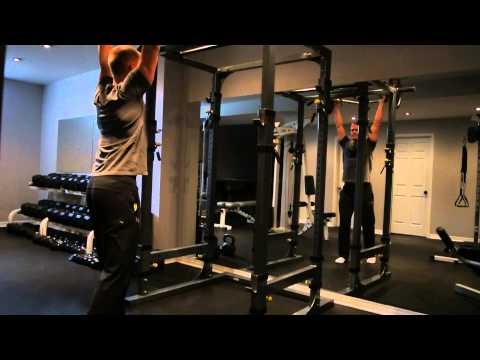 Trap Bar Exercises: Standing Overhead Press - Resistance Training, Hex Bar, Functional Training