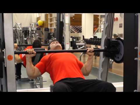 Smith Machine Incline Bench Press - Chest Exercise