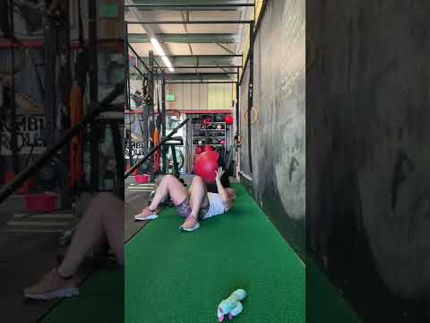 Medicine Ball Supine Chest Throw