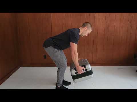 Travel Workout: Suitcase Row with Elevator Reps