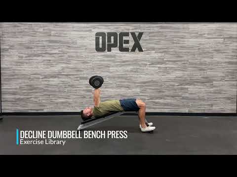 Decline Dumbbell Bench Press