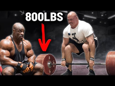 I Tried Ronnie Coleman&#039;s Legendary Deadlift &amp; Back Workout